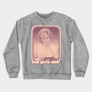 Sad Girls Club  /// Nihilist Style Design Crewneck Sweatshirt